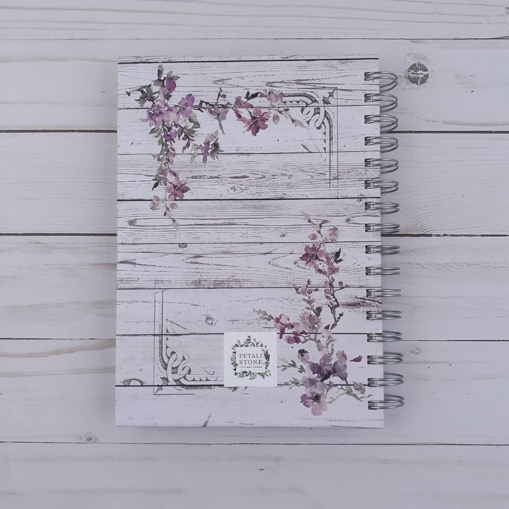 Journal Notepad Notebook Inspirational Find Beauty Lined Sheets 6x8.5 inch - Picture 3 of 3